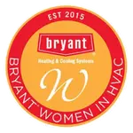Bryant Woman in HVAC Logo