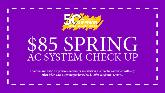 Get 25% off your Air Conditioner maintenance with the $85 Spring AC Check-Up.